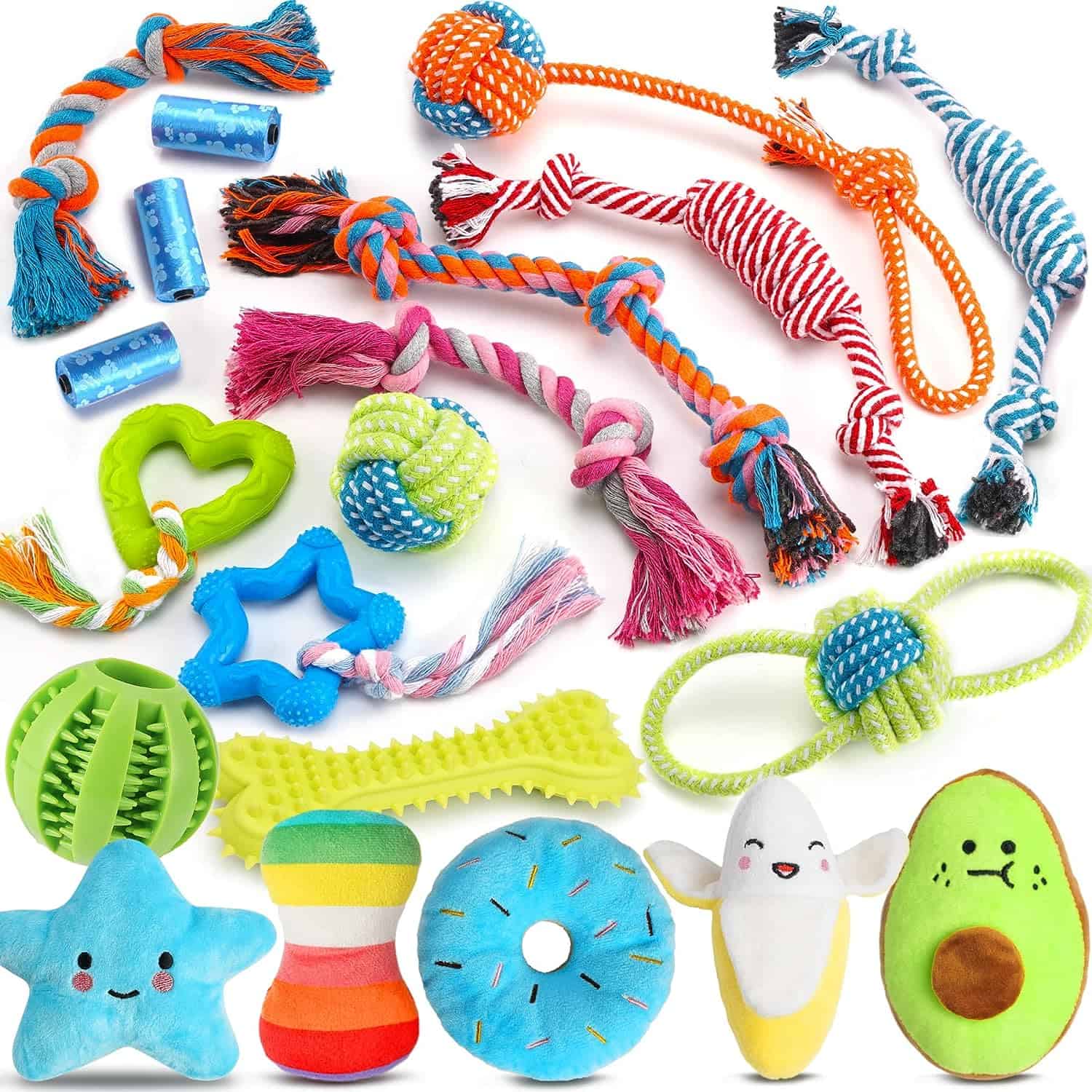 Zeaxuie dog toy set